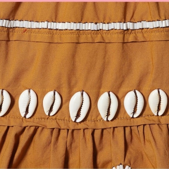 TUCKERNUCK Ulla Johnson yellow mini dress size 2 - Picture 7 of 16